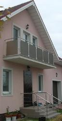 Балконы и балконные ограждения из нержавеющей стали (нержавейки) - foto 1