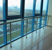 Решетки и ограждения на окна из нержавеющей стали - foto 0