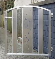 Ворота,  заборы,  калитки из нержавеющей стали - foto 1