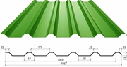 Профнастил 0, 4;  0, 5;  0, 6;  0, 7 - foto 0