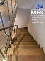 Зашитая маршевая лестница в 3 этажа для дома от ДОМ тм - foto 0