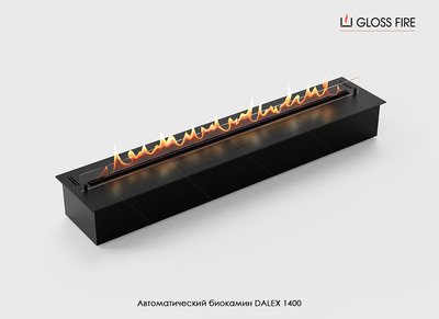 Автоматичний біокамін Dalex 1400 Gloss Fire  - main