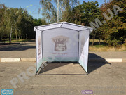 Торговая палатка с печатью. Бесплатная доставка по Украине. - foto 1