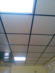 Плиты подвесного потолка для медицинских помещений. - foto 0