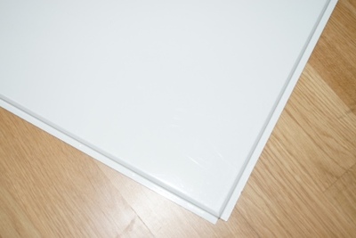 Металлические плиты для подвесного потолка (белый,  металлик) - main