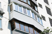 Пластиковые балконы и лоджии под ключ из профилей РехауRehau  - foto 1
