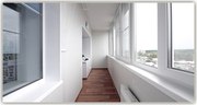 Пластиковое окно на лоджию балкон из профиля РехауRehau от Дизайн Пласт ТМ - foto 3