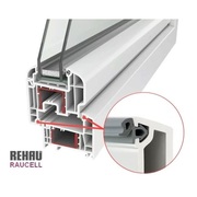 Ущільнювальна гума Rehau EPDM Оригінал чорна та сіра - foto 2