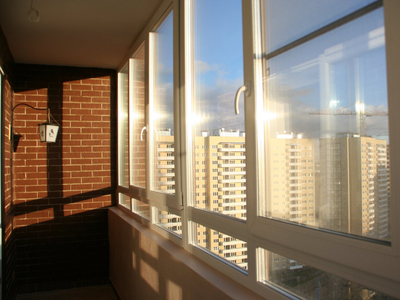 Пластиковое окно на лоджию балкон из профиля РехауRehau от Дизайн Пласт ТМ - main