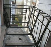 Вынос балкона по плите и по подоконнику. - foto 1