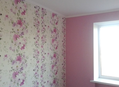 Обклеювання шпалерами недорого Київ - main