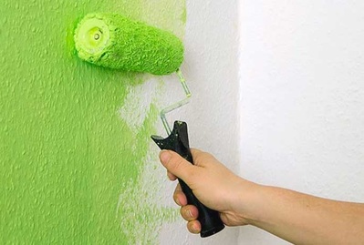 Покраска потолка стен  - main