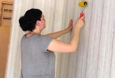 Поклейка обоев Киев качество  - main