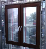 Окна деревянные из евробруса