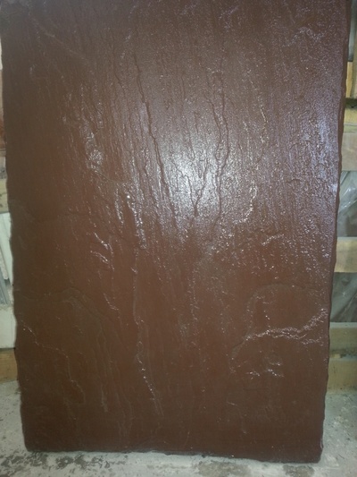 Устойчивая, фирменная твердая  плитка 90*60*3 см,   коричневый оттенок - main