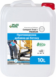 Противоморозная добавка для бетона Compact Frost + Premium,  тротуарной