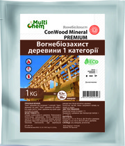 Антипирен ConWood Mineral Premium Антисептик Огнебиозащита для древиси