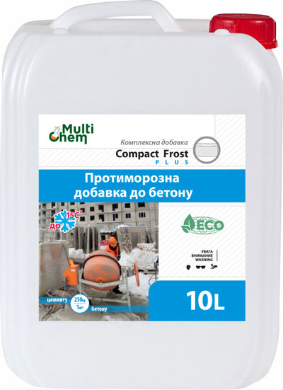 Антифриз бетона,  тротуарной плитки Compact Frost Euro - main