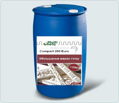 Пластификатор увеличения марки гипса Compact 250 Eurо - main