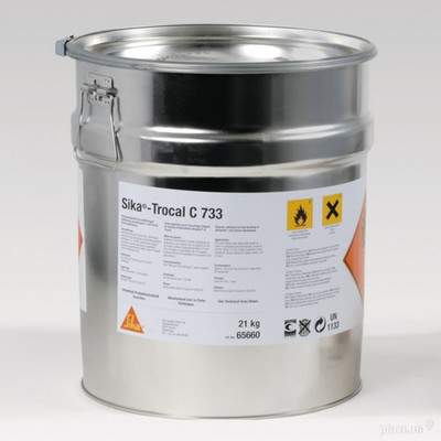 Sika Trocal C-733 контактный клей для ПВХ мембран 5кг - main