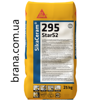 SIKACERAM®-295 STARS2 Високоеластичний клей для плитки  - main