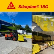Покрівельна ПВХ мембрана Sikaplan G-12,  G-15,  G-18,  G-20 армована.  - foto 0