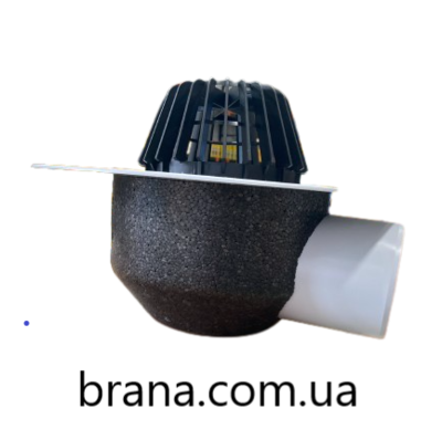 S-Gully PVC angled DN100 PC водовідвідна воронка - main