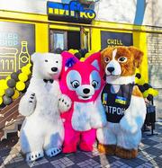 Надувний костюм «Білий Ведмідь» від виробника. - foto 0