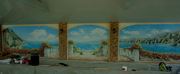 Художественная роспись стен и потолков, настенные панно , фрески ручной  - foto 3