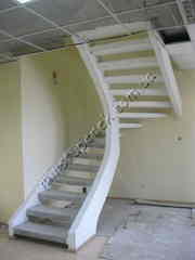Лестницы,  бетонные лестницы,  лестницы для дома,  лестницы цена - foto 2