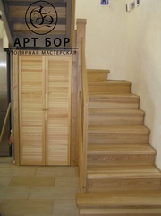 Деревянные лестницы  - foto 1
