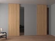 Двери скрытого монтажа,  сдвижные перегородки,  стеновые панели - foto 1