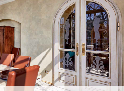 Элитные входные двери Segreto: бронированные стеклянные и алюминиевые  - main