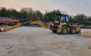 Услугu экскаватора погрузчика JCB 3CX,  CAT 444E