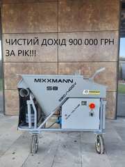 Штукатурна станція MIXXMANN S8,  230V або 400V. - foto 0