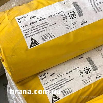 Покрівельна ТПО мембрана Sikaplan TB-12,  TB-15 для баластних систем - main