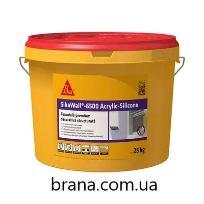 SikaWall®-6500 Acrylic Silicone Преміальна тонкошарова штукатурка - main