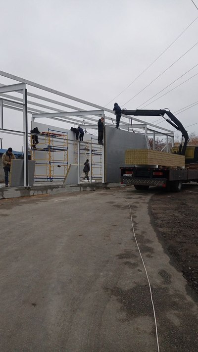 Монтаж сендвіч-панелей, металоконструкцій, профлист - main