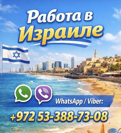 Работа в Израиле с гарантией легального трудоустройства и высоким доходом - main