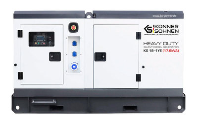 Генератор дизельний Konner&Sohnen KS 18-1YE з безкоштовною доставкою - main